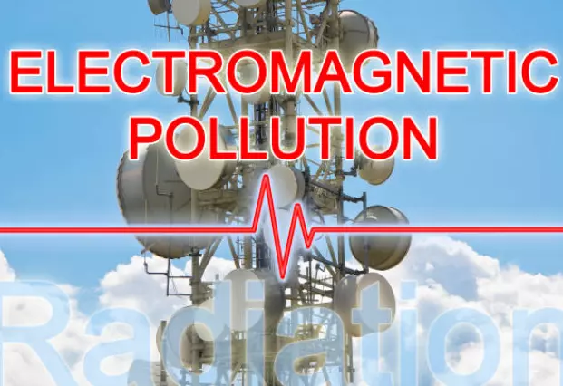 Image of electromagnetic pollution