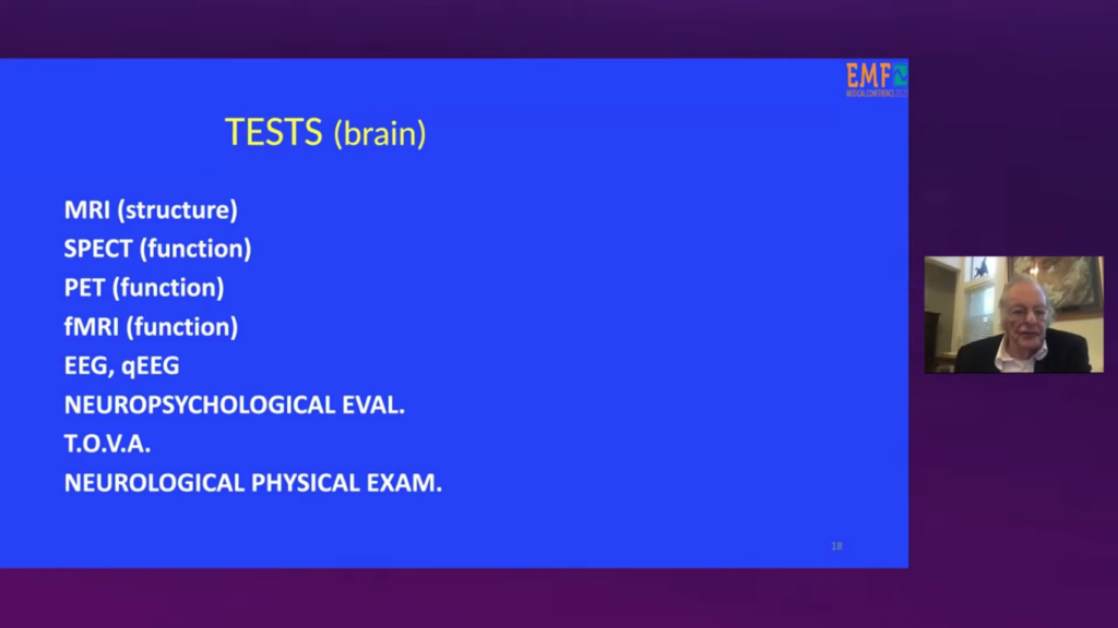 Brain test types