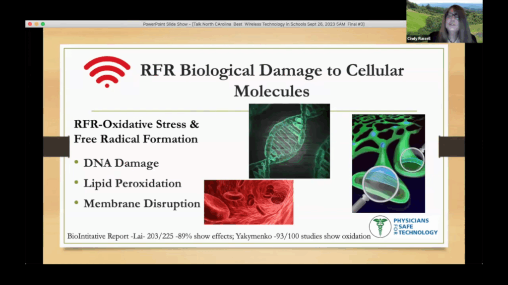 Health Risks of RF Exposure with Cindy Russell, MD
