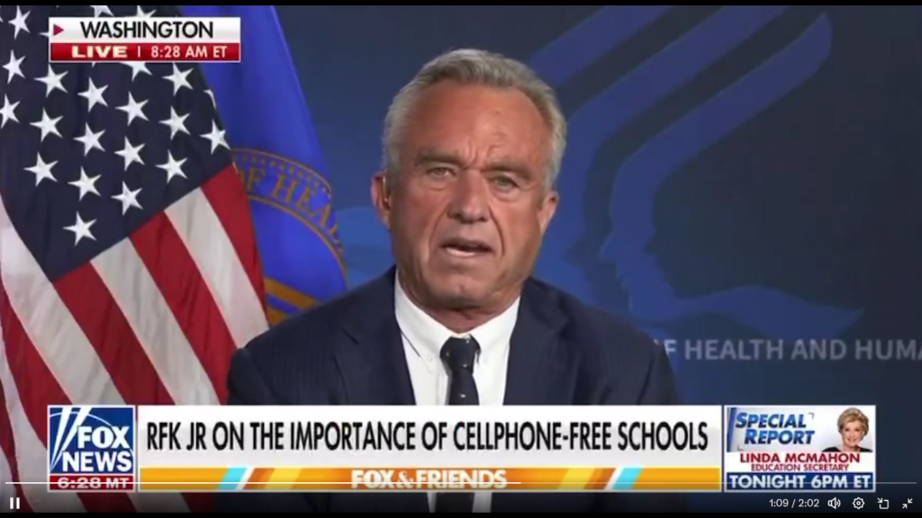 RFK jr on mobile Phones